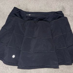 Lululemon Black tennis skirt